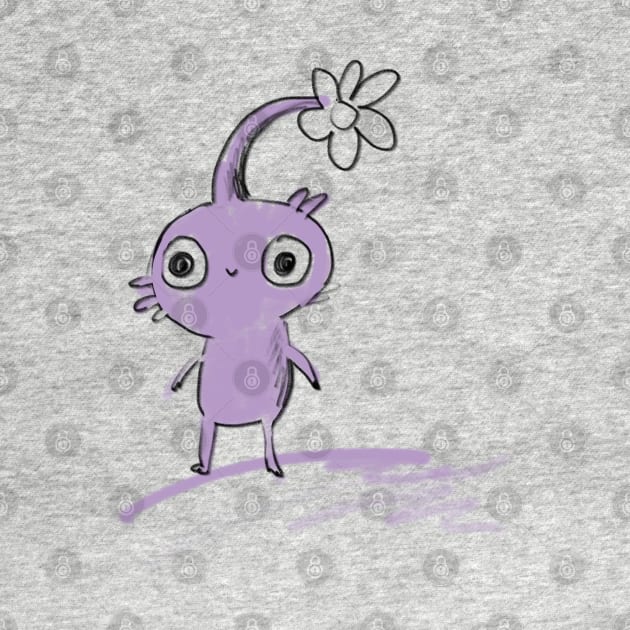 Purple Pikmin by Sophie Corrigan